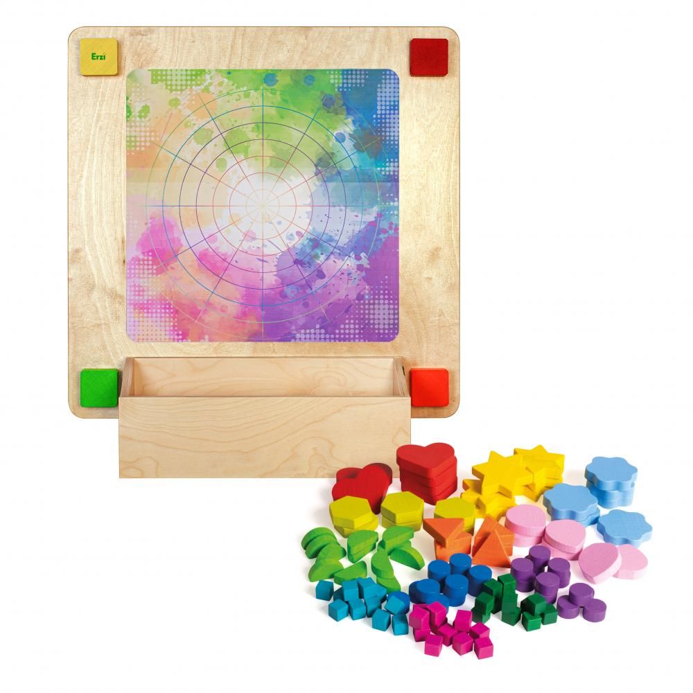 Wandspiel Mandalay aus Holz von Erzi