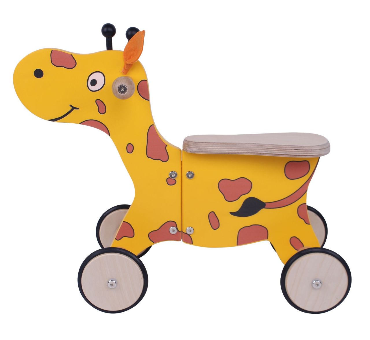 Holz Rutscher Giraffe Kidsbo