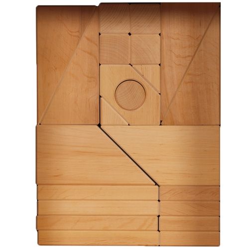 Holz Bauklötze 'spiel gut', 3. Lage, Lautenbach.