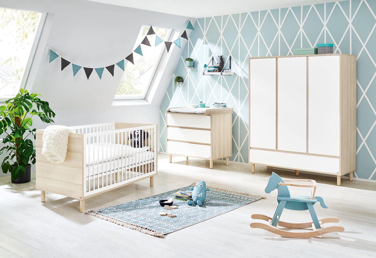 Kinderzimmer-Set Flow breit groß, 3-tlg., Pinolino
