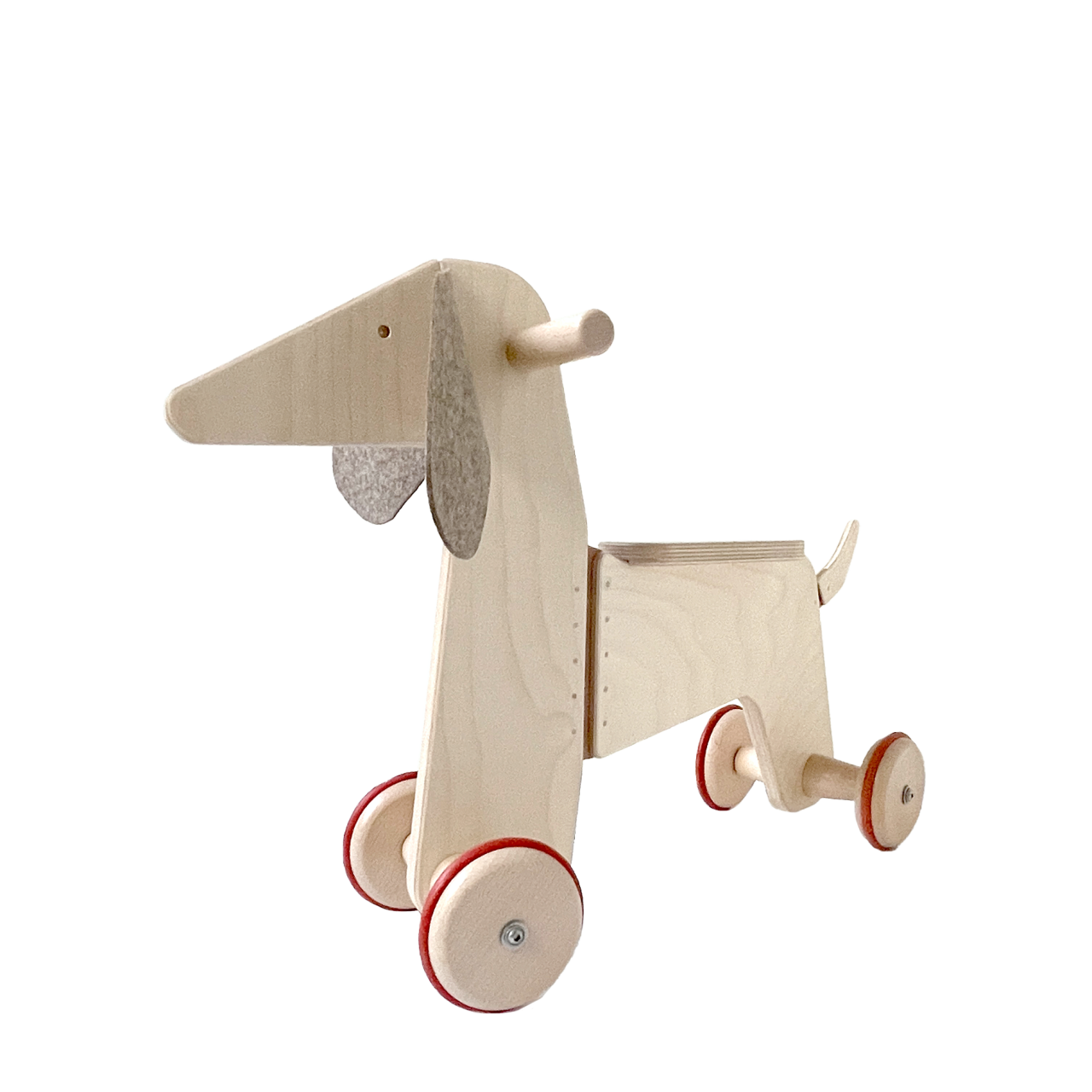 Holz Rutschtier Hund, Adada