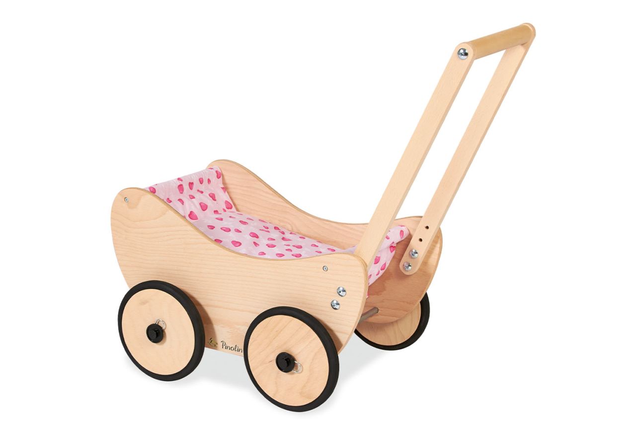 Puppenwagen Trixi, natur, 2-tlg., Pinolino