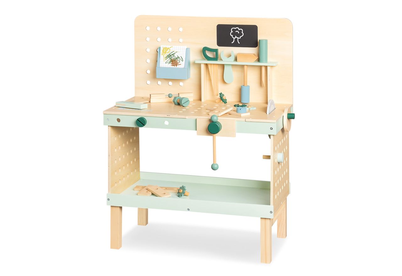 Kinderwerkbank Jupp, Holz Pinolino