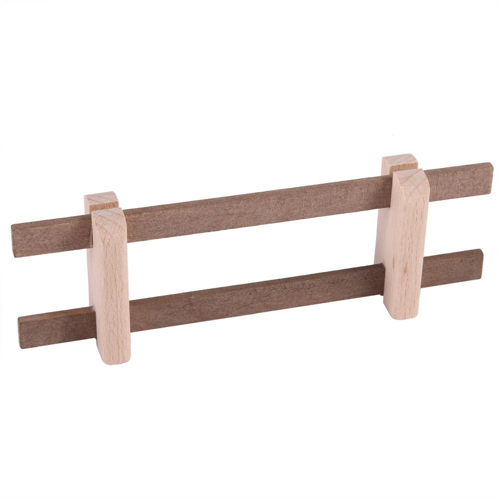 Zaunelement aus Eschenholz, naturlackiert, Beck Holzspielzeug