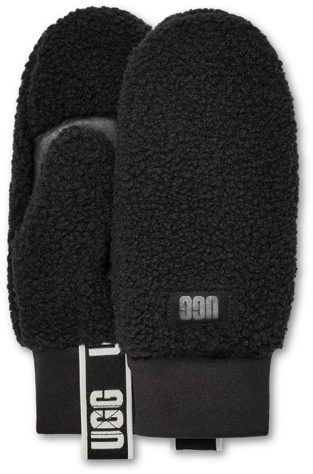 UGG UGGFLUFF LOGO TAPE Fäustling 2026 black - L/XL