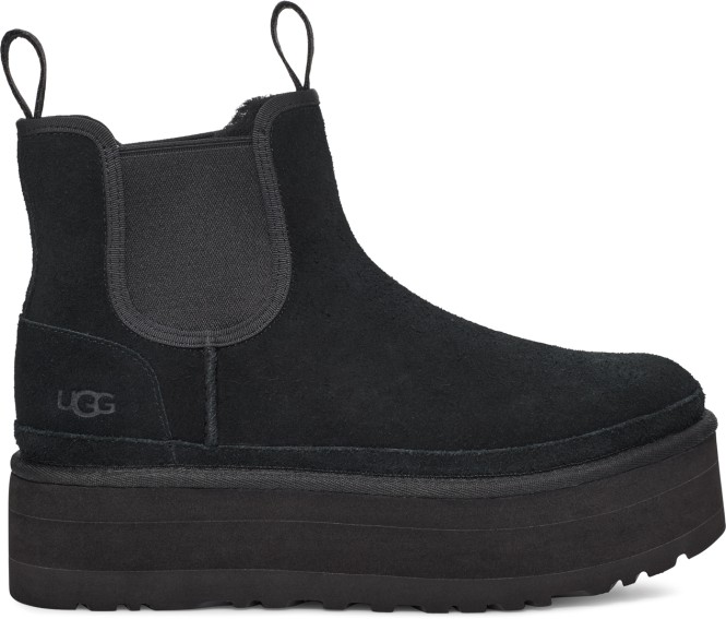 UGG WOMEN NEUMEL PLATFORM CHELSEA Stiefel 2025 black - 41