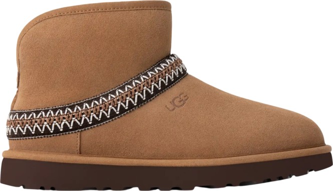 UGG CLASSIC MINI CRESCENT Stiefel 2026 chestnut - 36