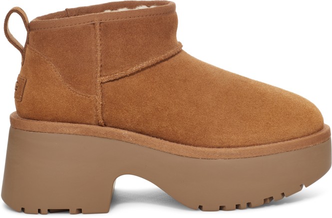UGG CLASSIC ULTRA MINI NEW HEIGHTS Stiefel 2025 chestnut - 40