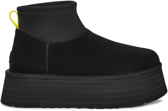 UGG CLASSIC MINI DIPPER Stiefel 2025 black - 42
