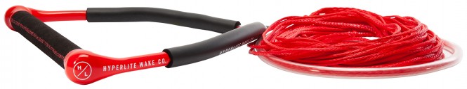 HYPERLITE CHAMOIS GRIP Hantel + 65 MAXIM Seil 2025 red