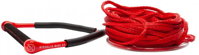 HYPERLITE CHAMOIS GRIP Hantel + 60 PE Seil 2025 red