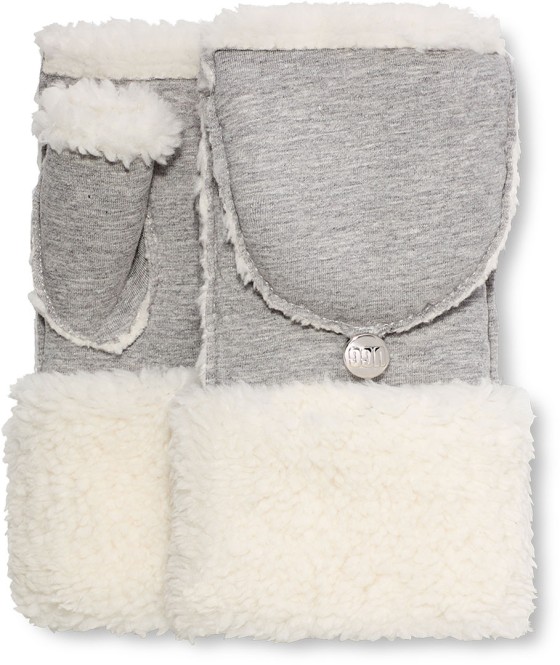 UGG BONDED FLEECE FLIP Fäustling 2024 grey heather - L/XL