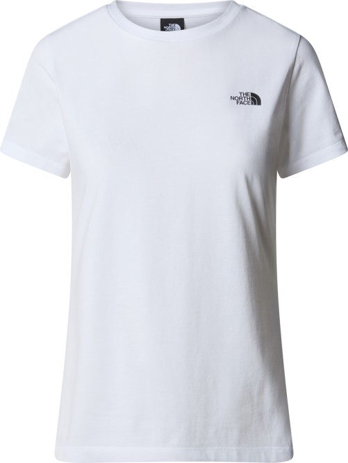 THE NORTH FACE WOMEN SIMPLE DOME SLIM T-Shirt 2025 tnf white - S