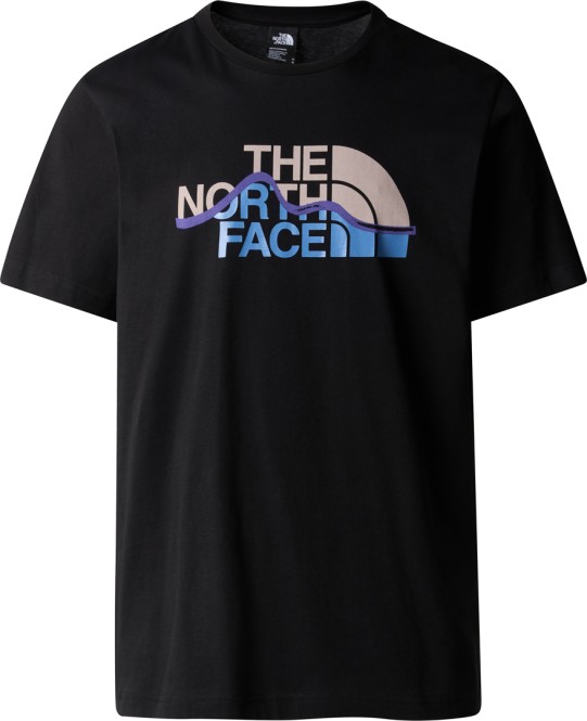THE NORTH FACE MOUNTAIN LINE T-Shirt 2025 tnf black - S