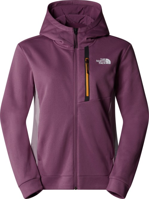 THE NORTH FACE WOMEN MA Zip Fleece 2025 midnight mauve/purple chalk - XS