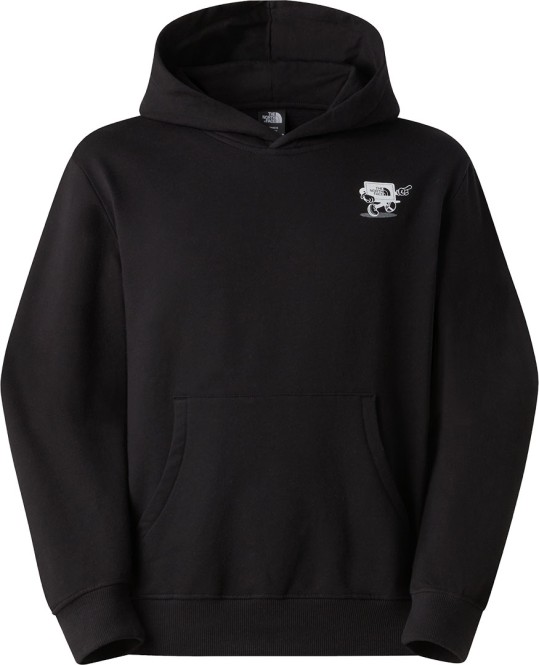 THE NORTH FACE CARTOON LOGO RELAXED Hoodie 2025 tnf black - S