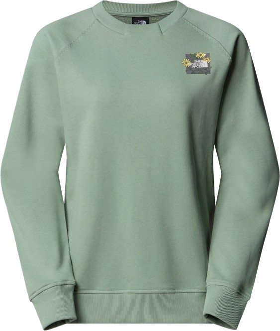 THE NORTH FACE WOMEN CONNECT GRAPHIC RELAXED Sweater 2026 slate moss - L