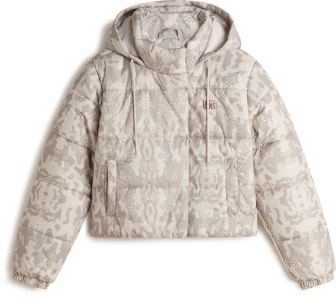 VANS MTE HILLGATE AOP CROPPED PUFFER Jacke 2026 taupe mist - L