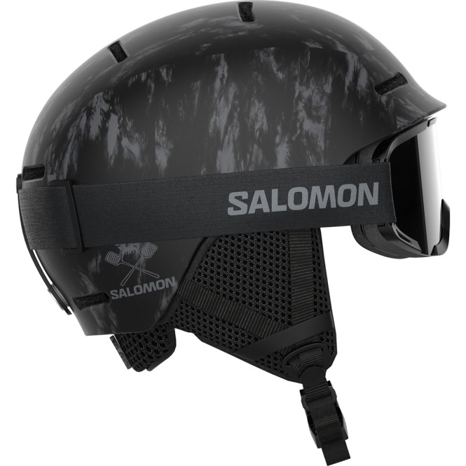 SALOMON PLAYER COMBO Helm 2026 black tie dye - KS