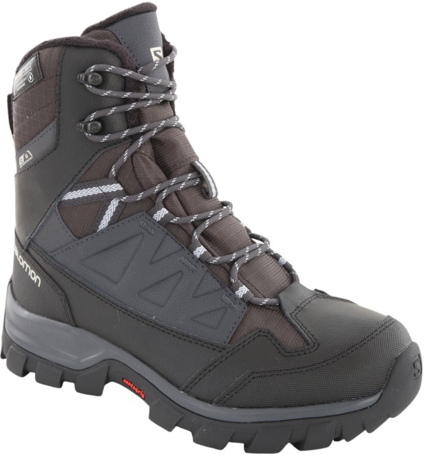 SALOMON CHALTEN TS CSWP Schuh 2025 black/ebony/artic ice - 40