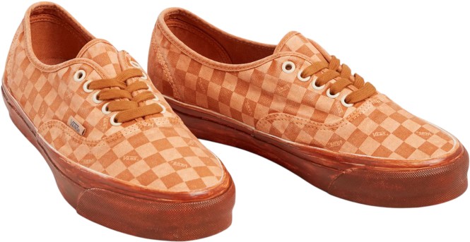 VANS LX AUTHENTIC REISSUE 44 DIP DYE CHECKERBOARD Schuh 2025 marmalade - 41