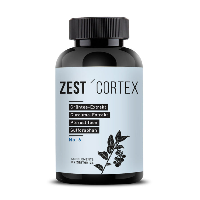 ZEST’CORTEX: die Nahrungsergänzung zum Buch Das erleuchtete Gehirn Nrf2 von zestonics
