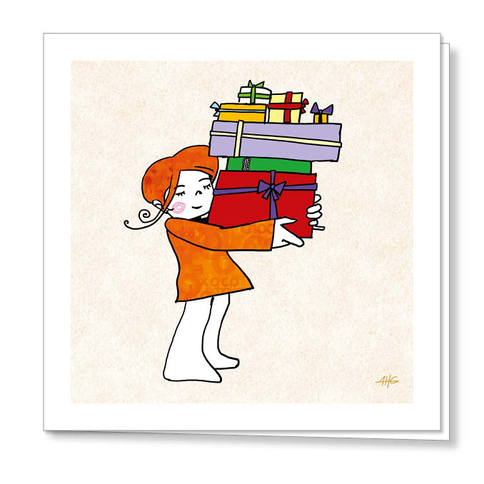 Grußkarte: Geschenk für dich