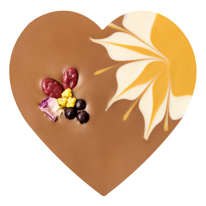 Herz Kaffee & Kokos & Karamell