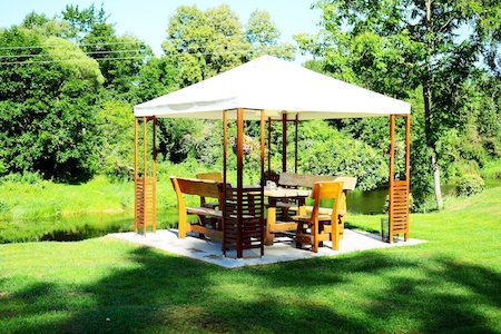 Pavillon Rechnungskauf