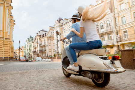 Motorroller auf Rechnung kaufen